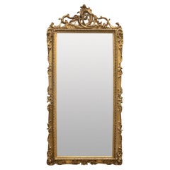 Used 19th Century German Giltwood Pier Mirror