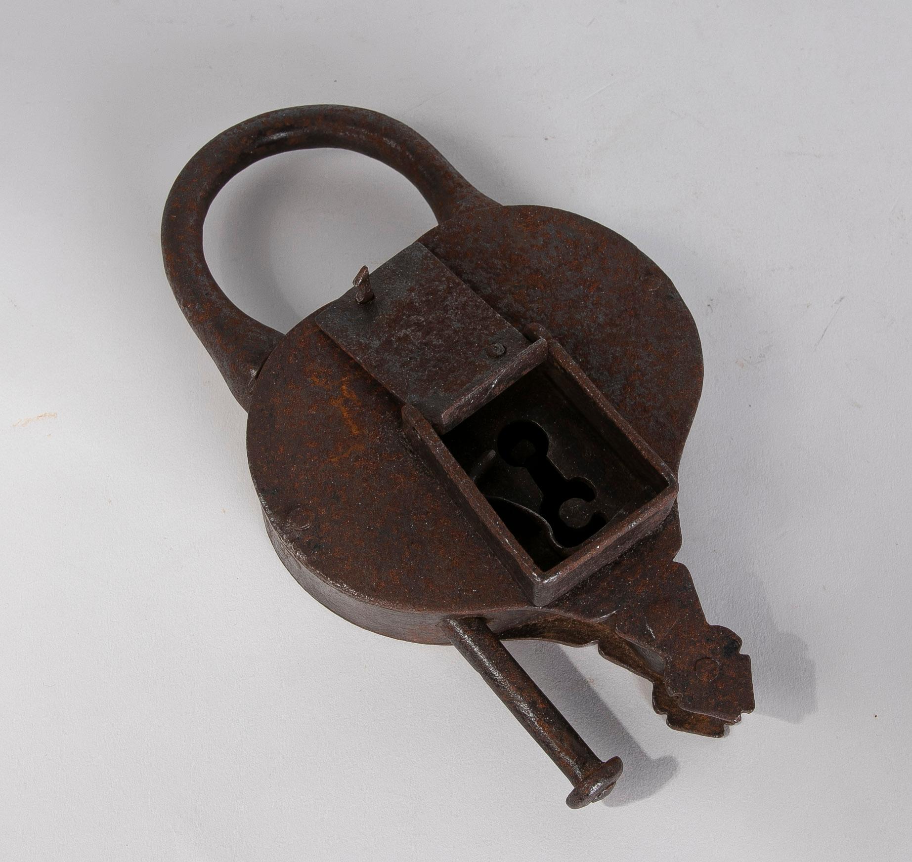 19th century padlock