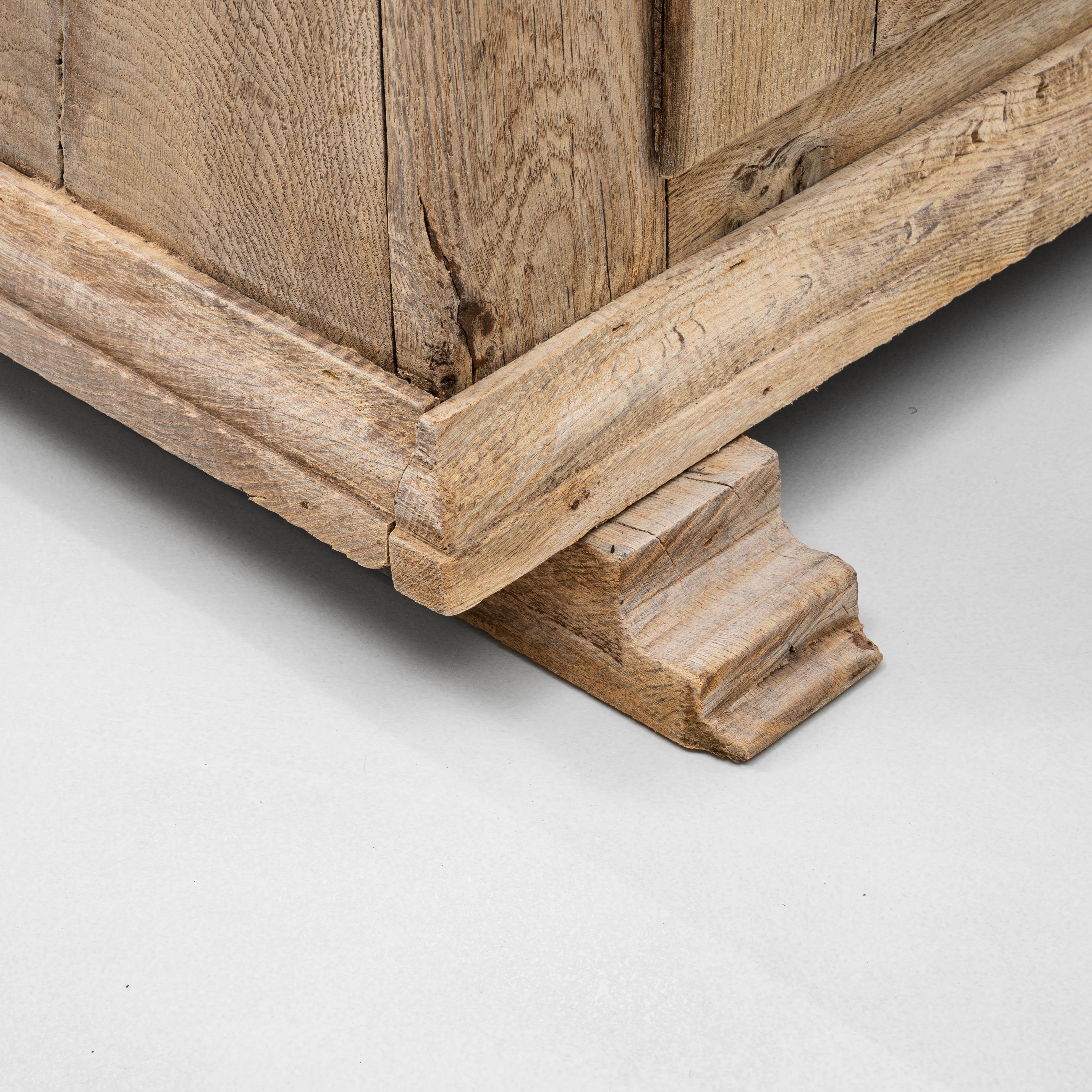 Buffet tedesco del XIX secolo in Oak con due cassetti in vendita 10