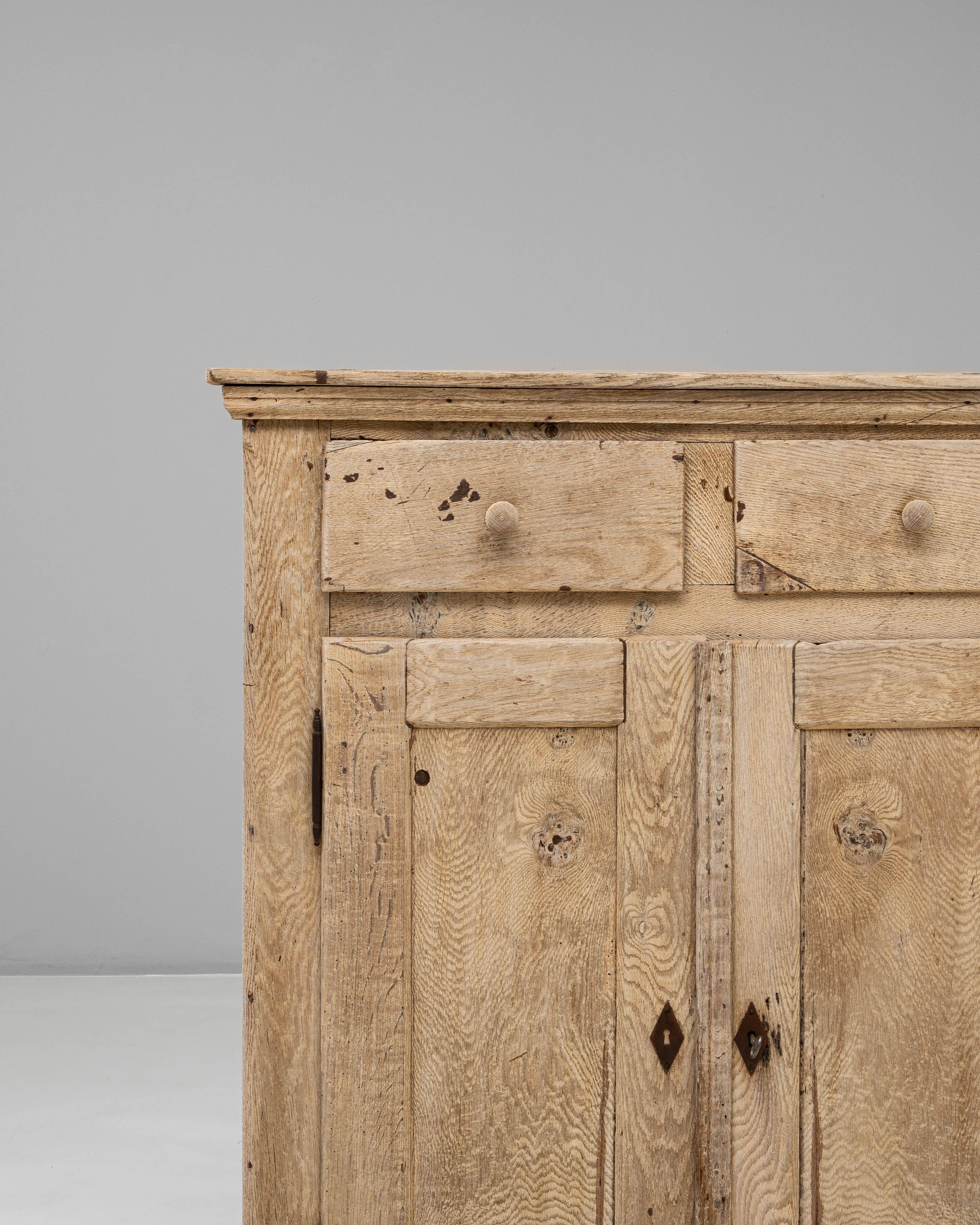Buffet tedesco del XIX secolo in Oak con due cassetti in vendita 3