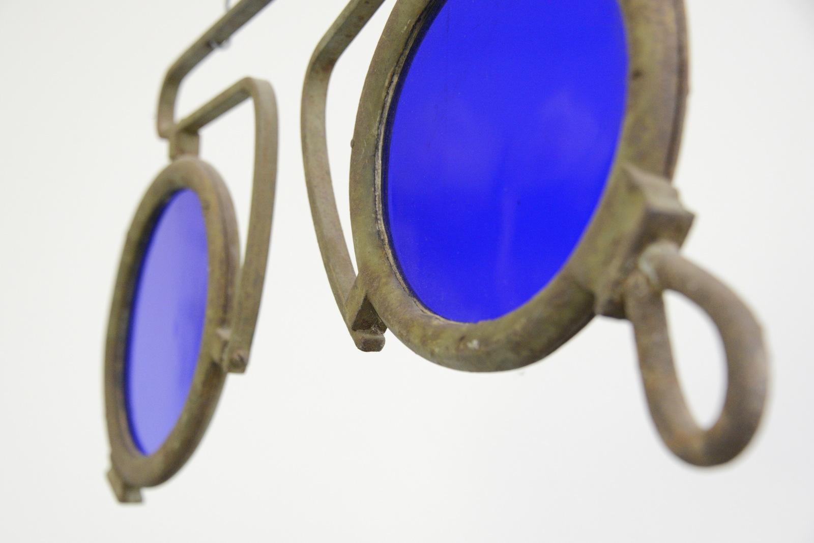 19th Century German Opticians Trade Sign In Good Condition In Gloucester, GB
