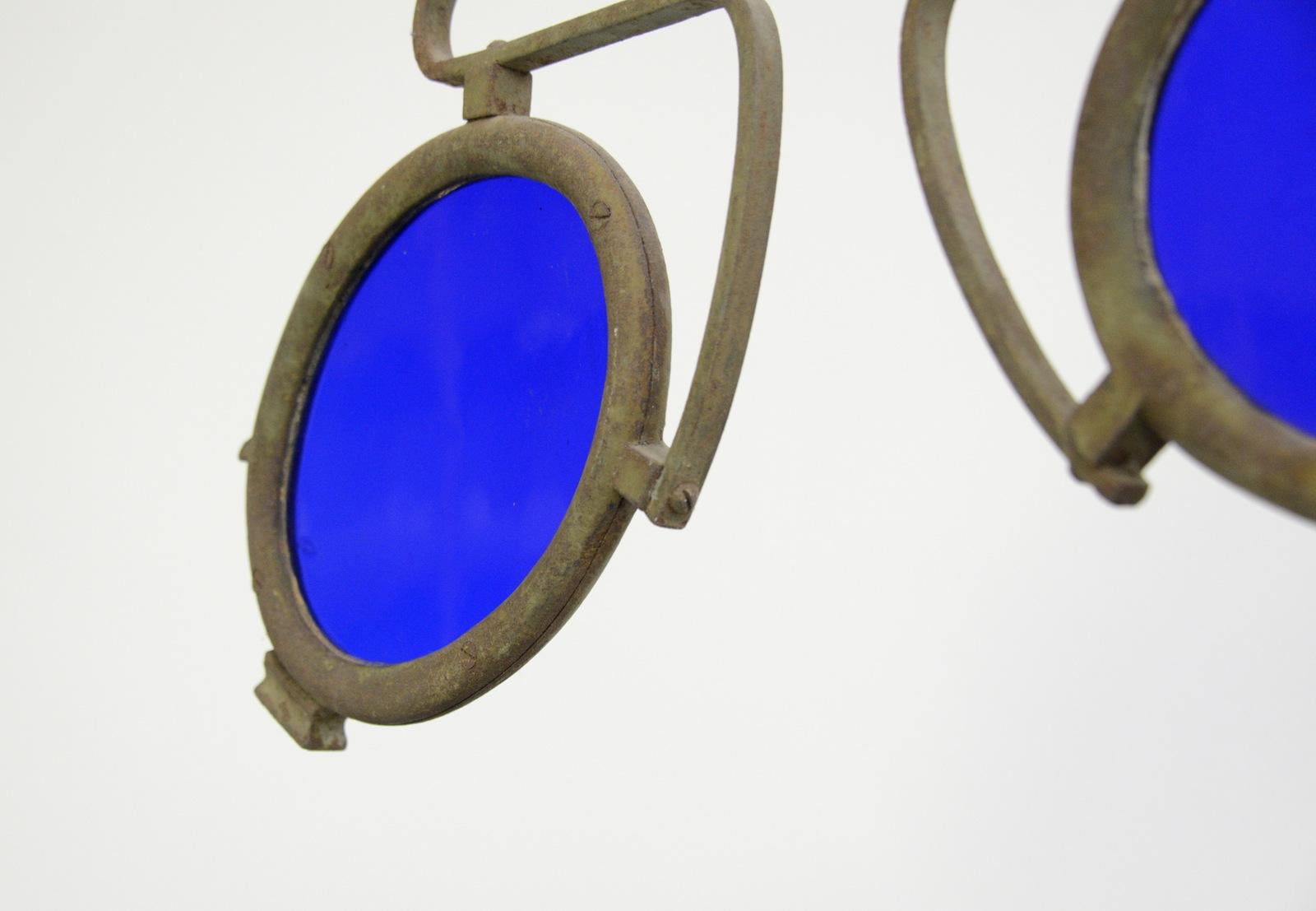Wrought Iron 19th Century German Opticians Trade Sign
