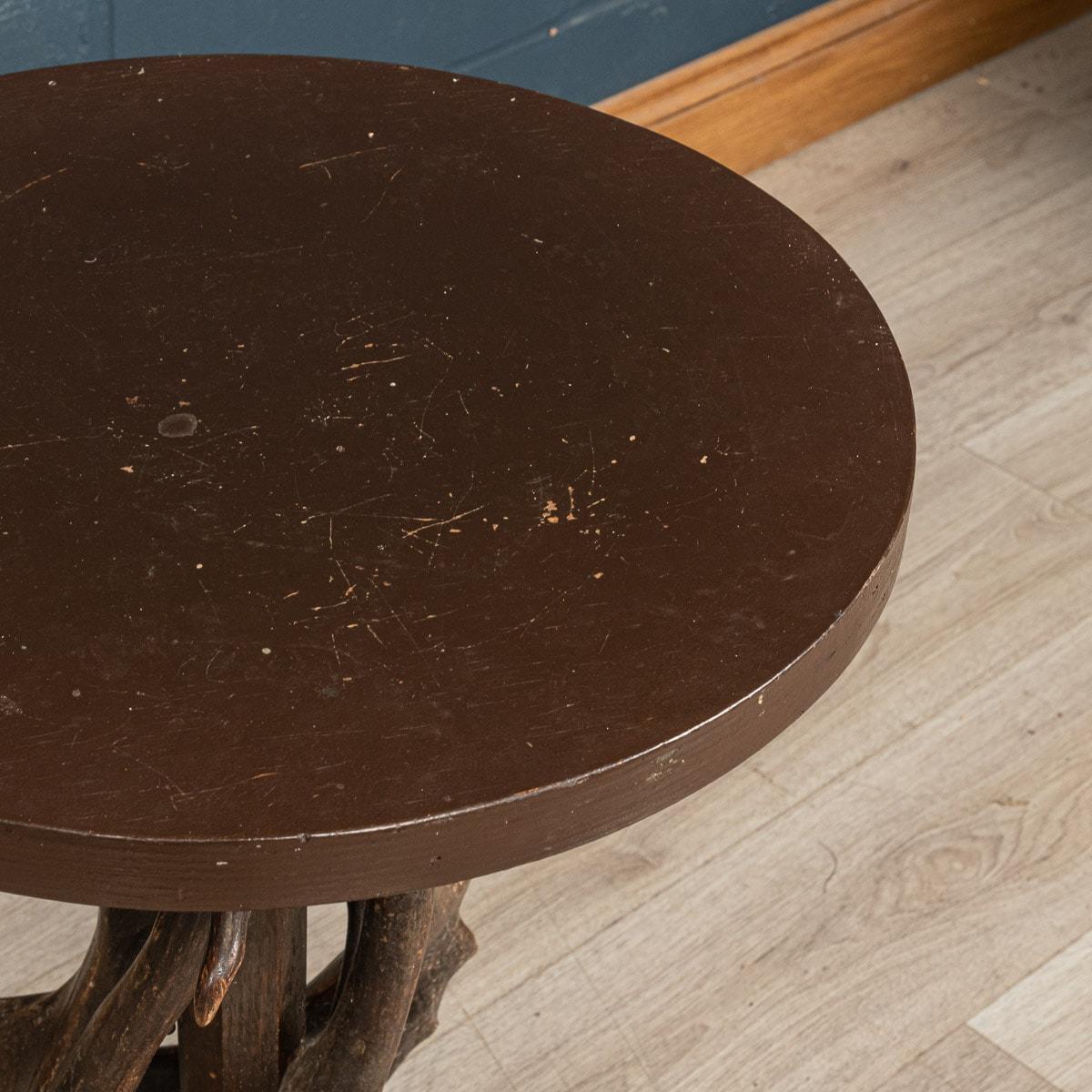 19th Century German Or Swiss Black Forest Side Table, c.1890 7