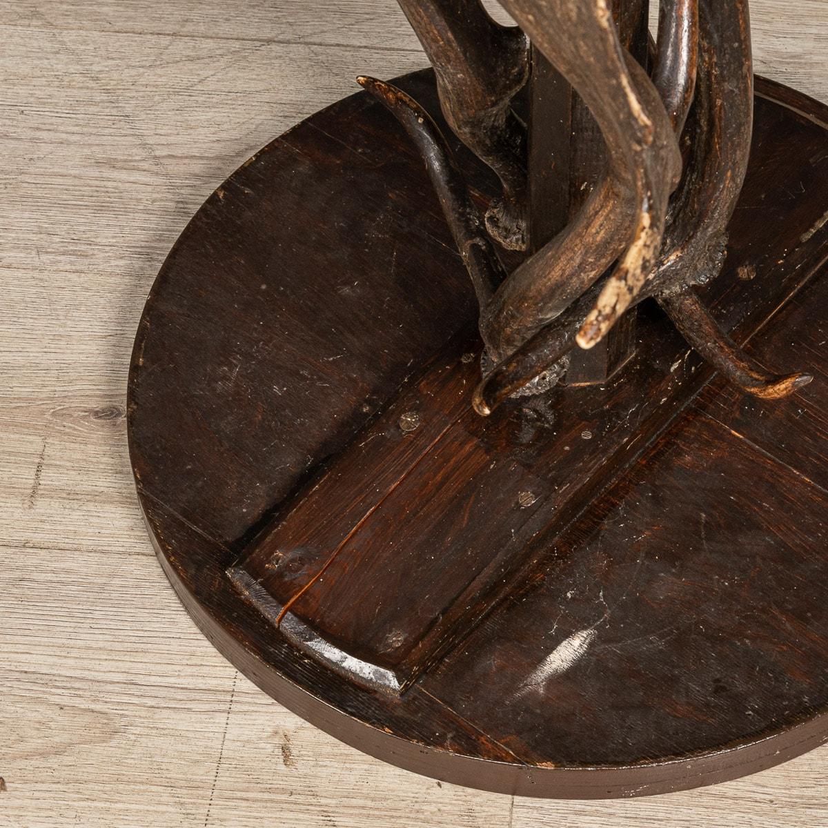 19th Century German Or Swiss Black Forest Side Table, c.1890 15