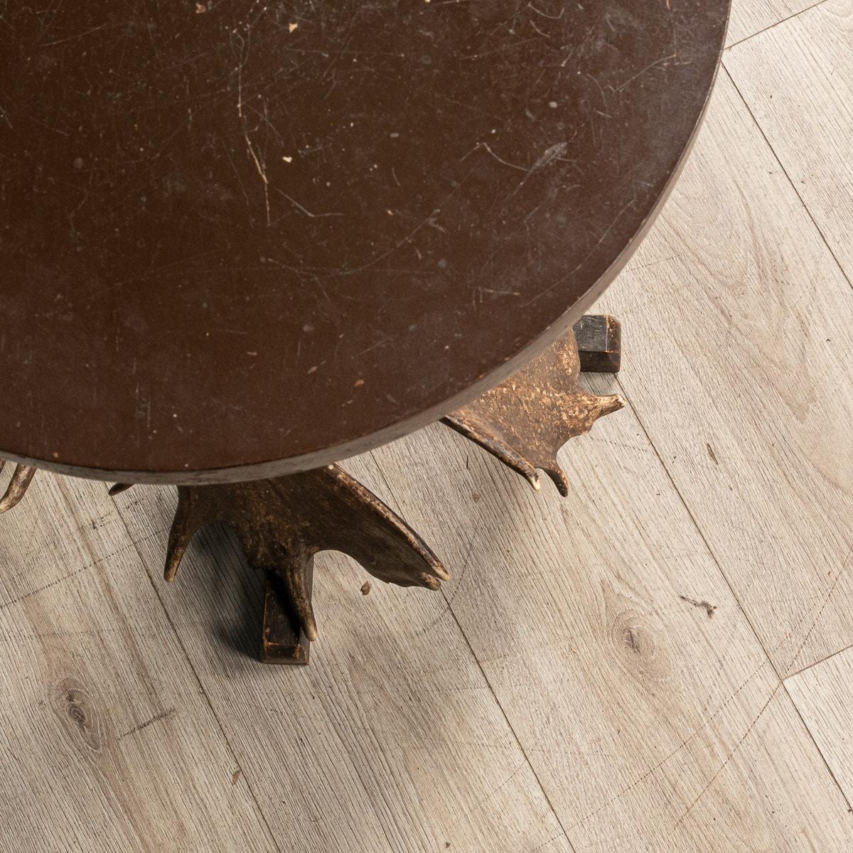 19th Century German Or Swiss Black Forest Side Table, c.1890 4