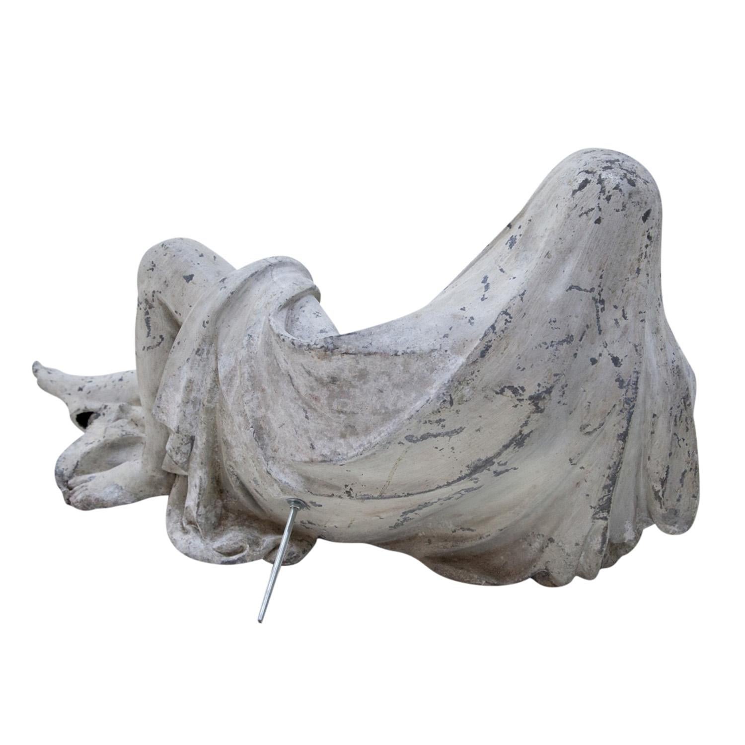 Pareja de esculturas alemanas del siglo XIX en zinc de Philipp Konrad Moritz Geiss en venta 7