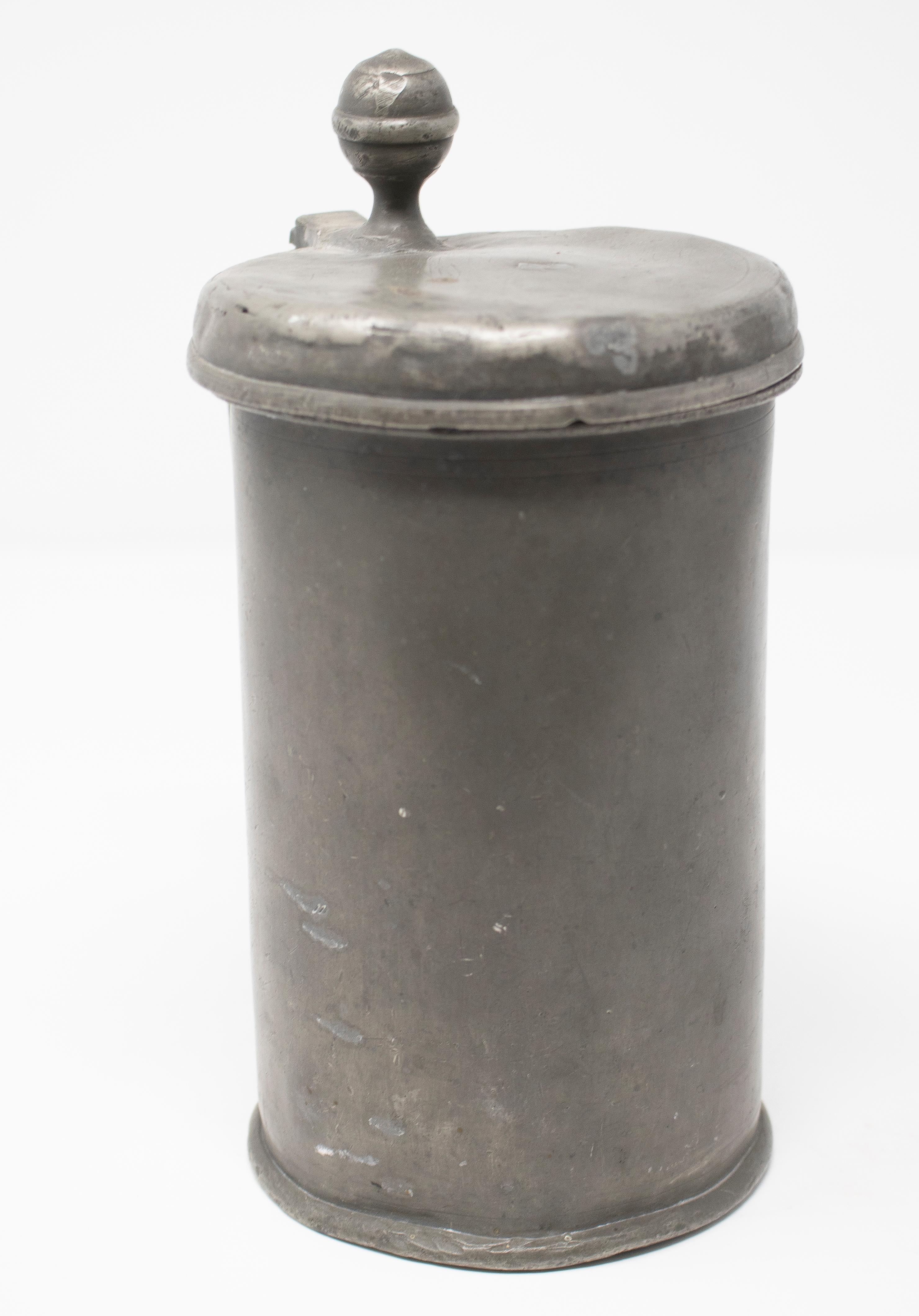 tin beer mugs