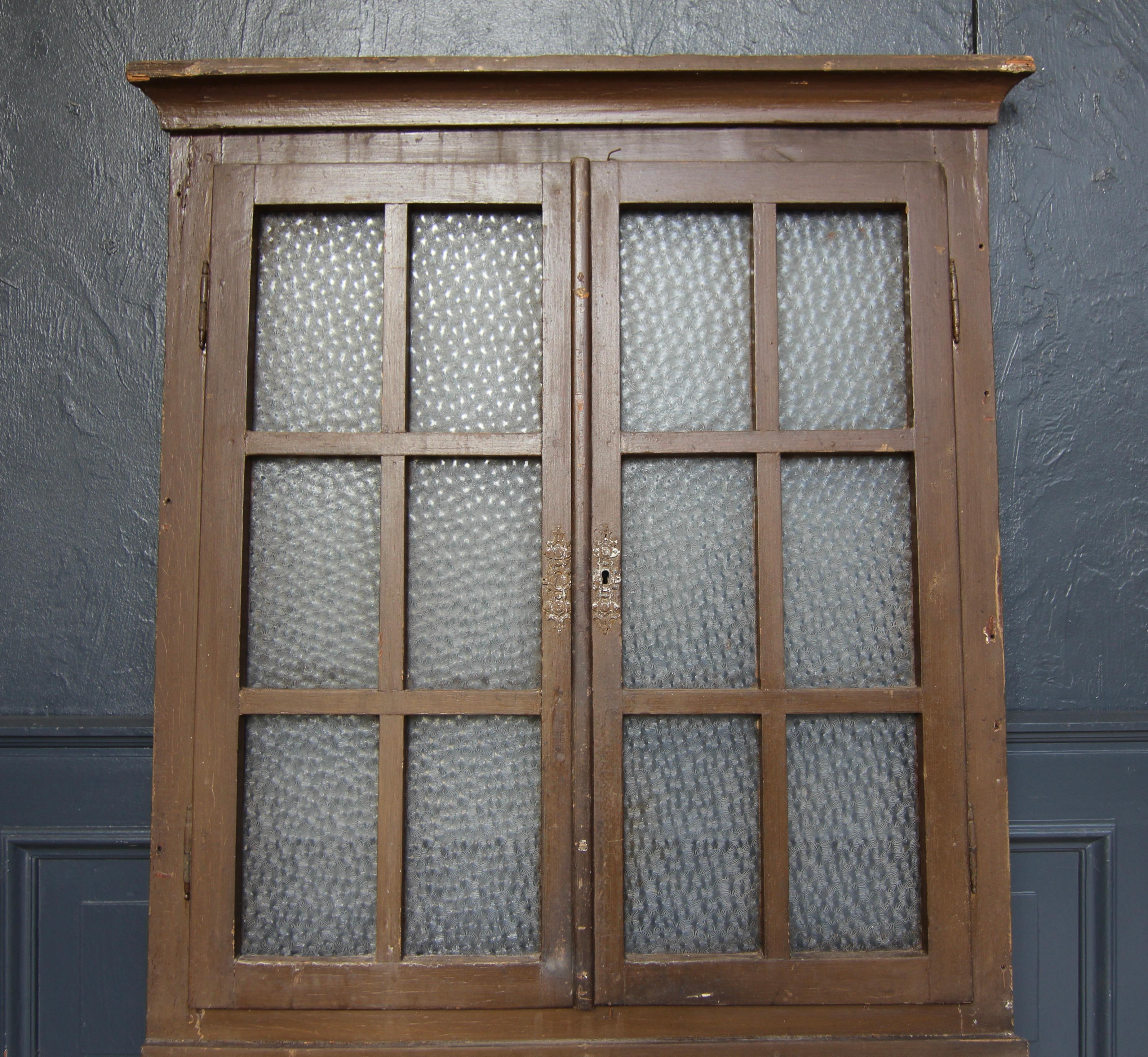 19th Century German Wall Cabinet Facade For Sale 7