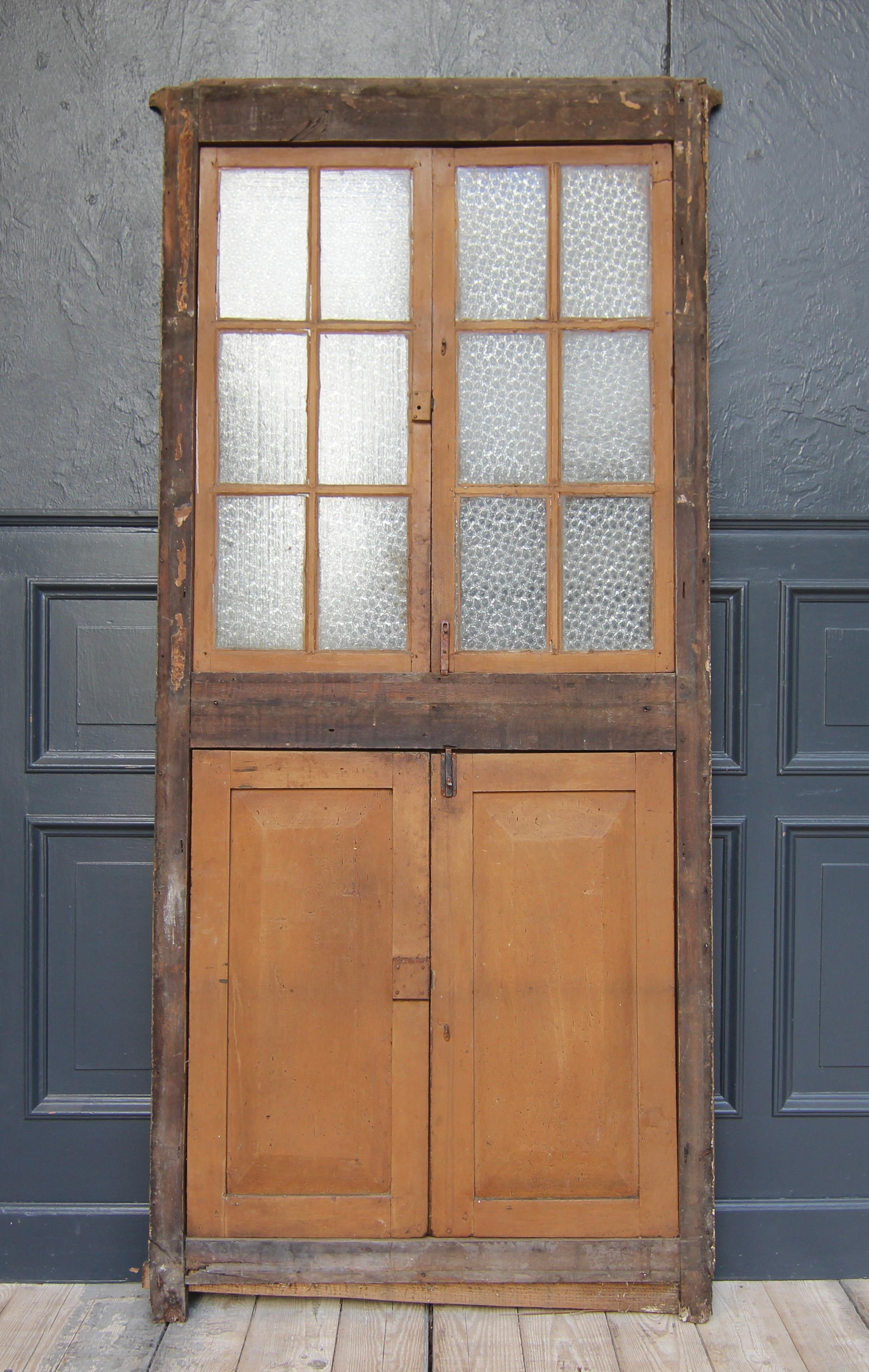 19th Century German Wall Cabinet Facade For Sale 14
