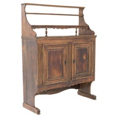 Used 19th Century German Wooden Cupboard