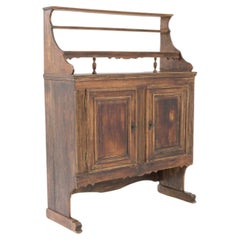 19th Century German Wooden Cupboard