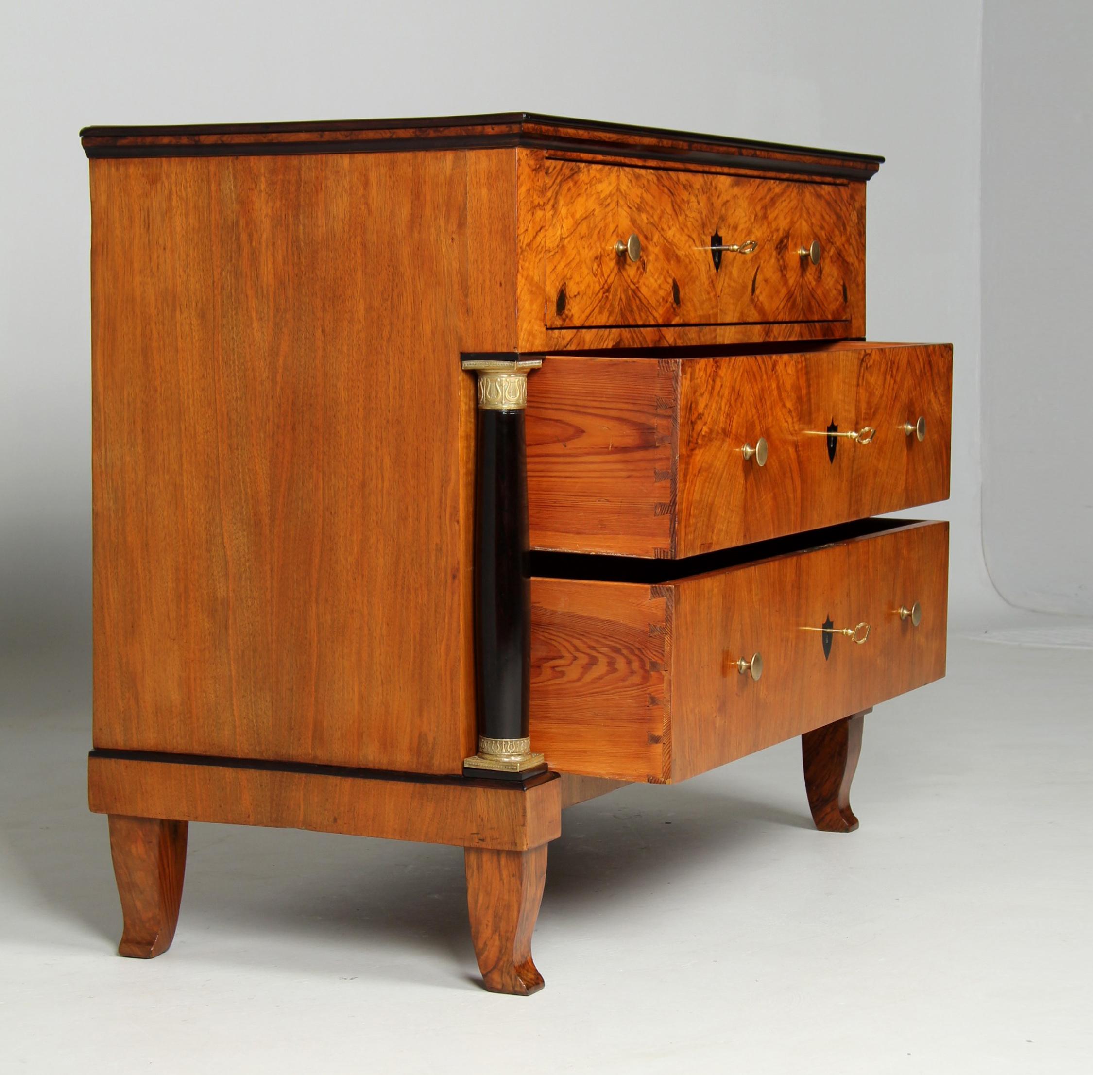 Scrivania tedesca del XIX secolo, Biedermeier Secretaire, circa 1825 in vendita 5