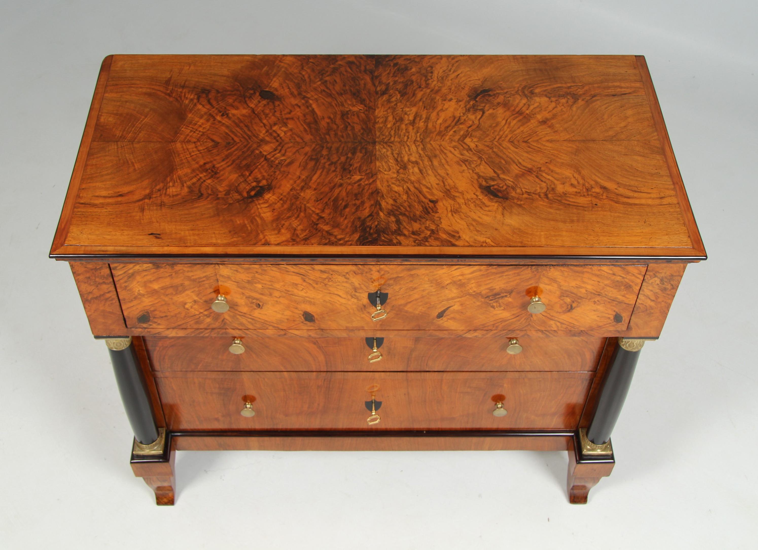 Scrivania tedesca del XIX secolo, Biedermeier Secretaire, circa 1825 in vendita 7