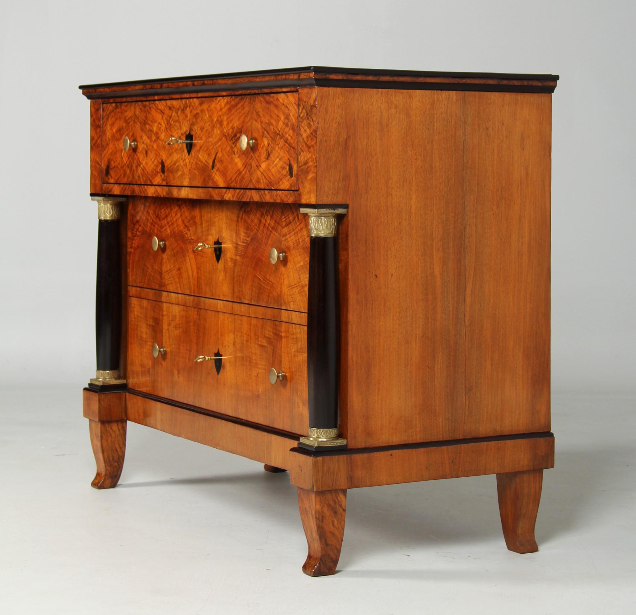 Scrivania tedesca del XIX secolo, Biedermeier Secretaire, circa 1825 in vendita 8
