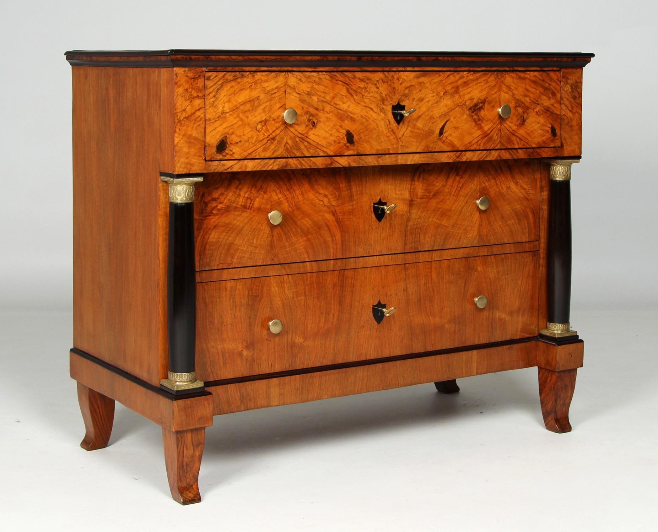 Scrivania tedesca del XIX secolo, Biedermeier Secretaire, circa 1825 in vendita 1