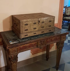 19th Century Gild Copper Box Nepal