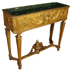 Antique 19th Century Gilded Wood Planter
