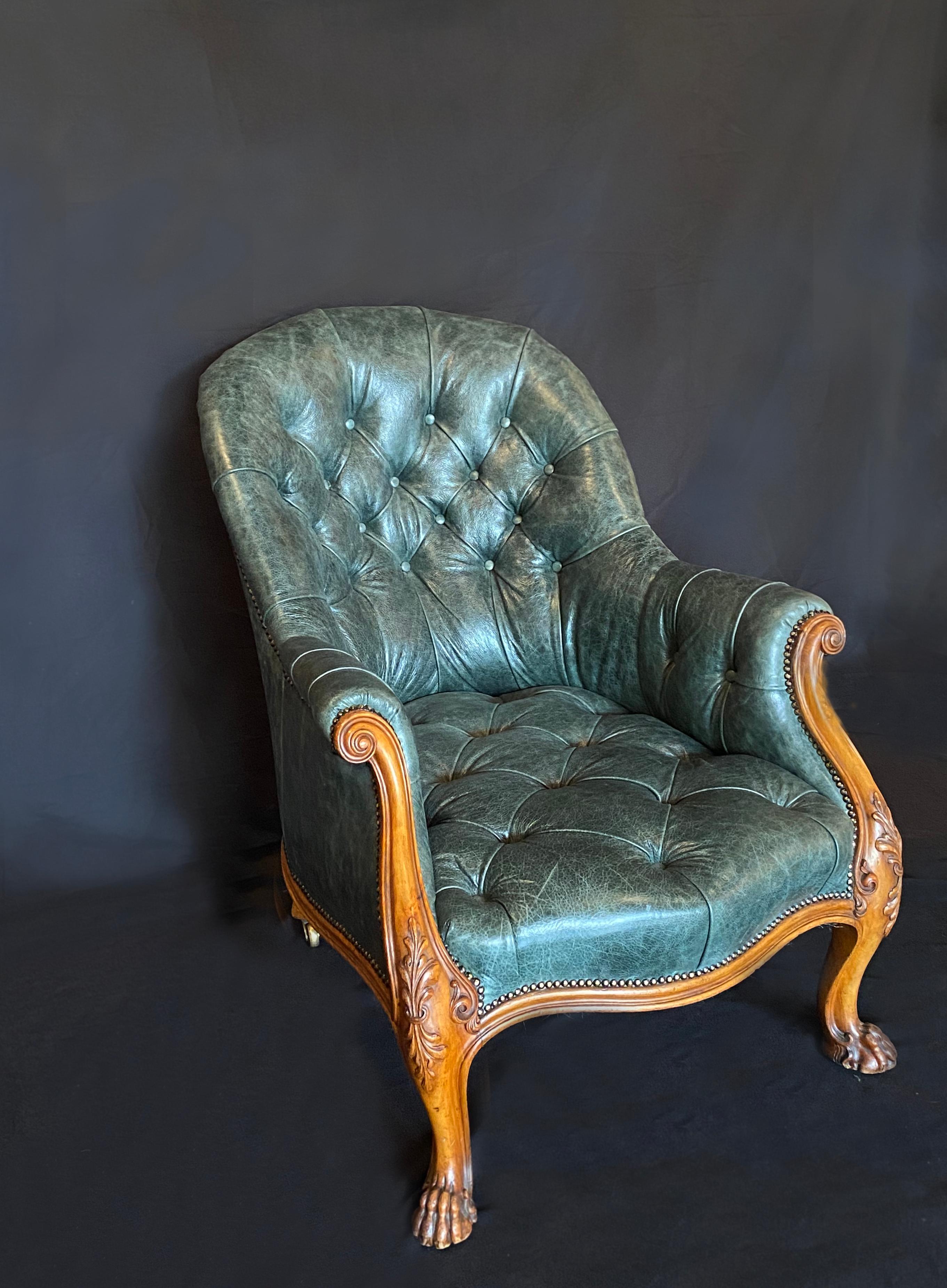 lancaster leather chair