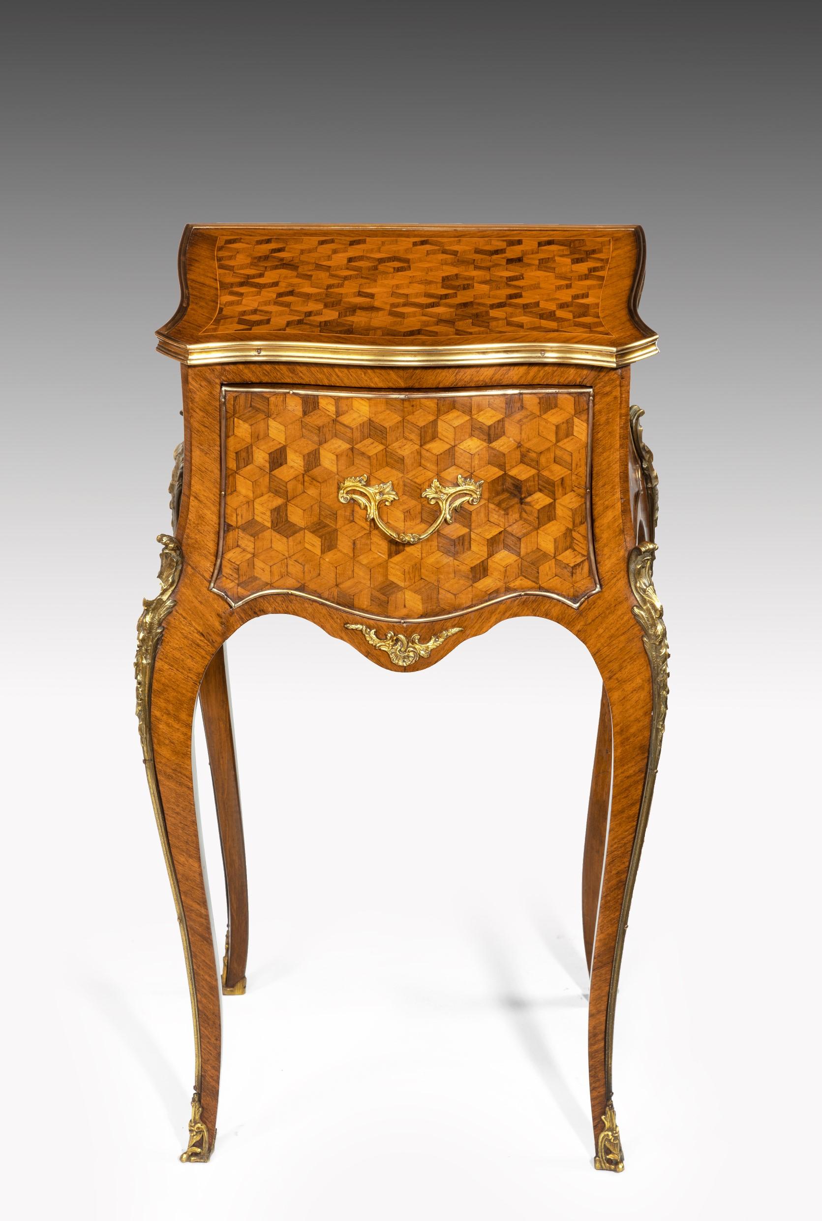 19th Century Gillows Pair of English Kingwood Bedside Cabinets or Nightstands In Good Condition In Benington, Herts