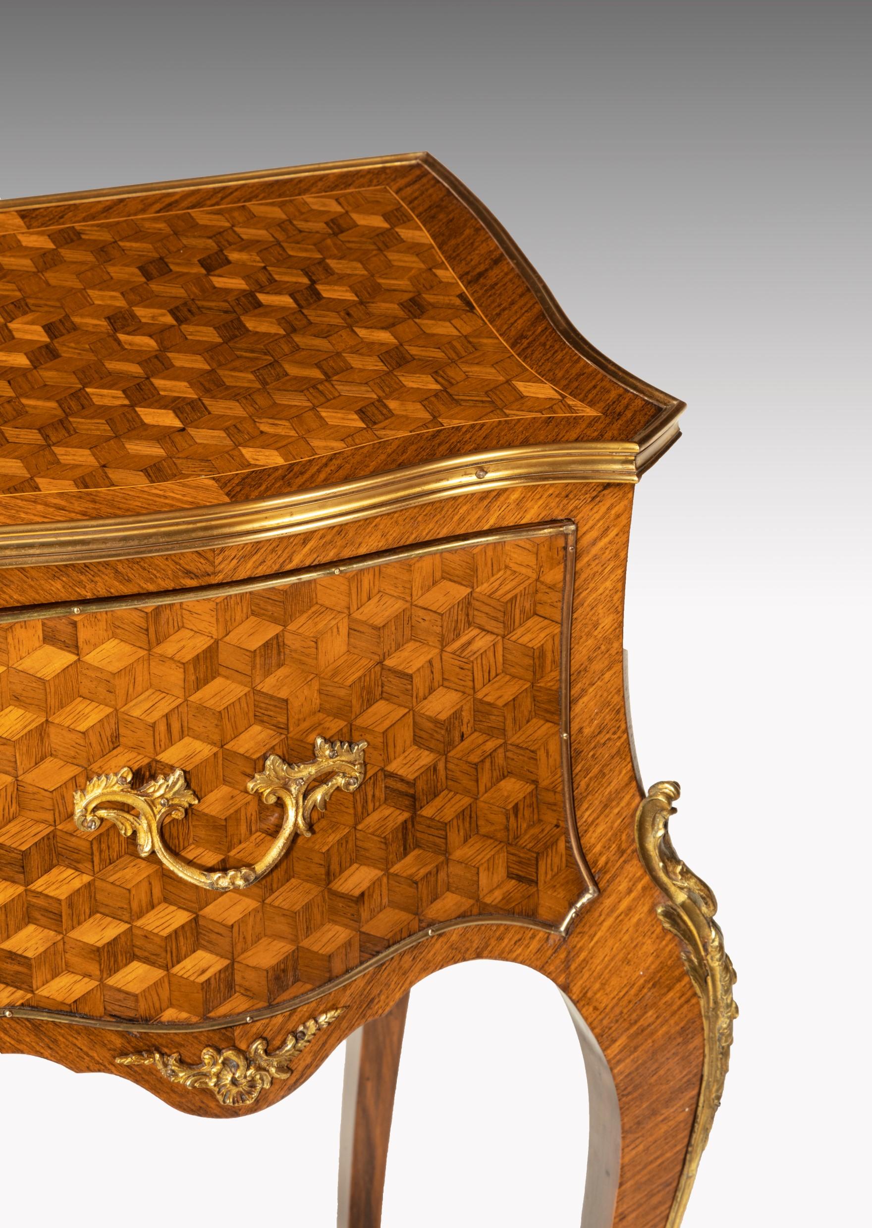 Late 19th Century 19th Century Gillows Pair of English Kingwood Bedside Cabinets or Nightstands