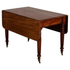 19th Century Gillows Style Mahogany Extending Pembroke Table