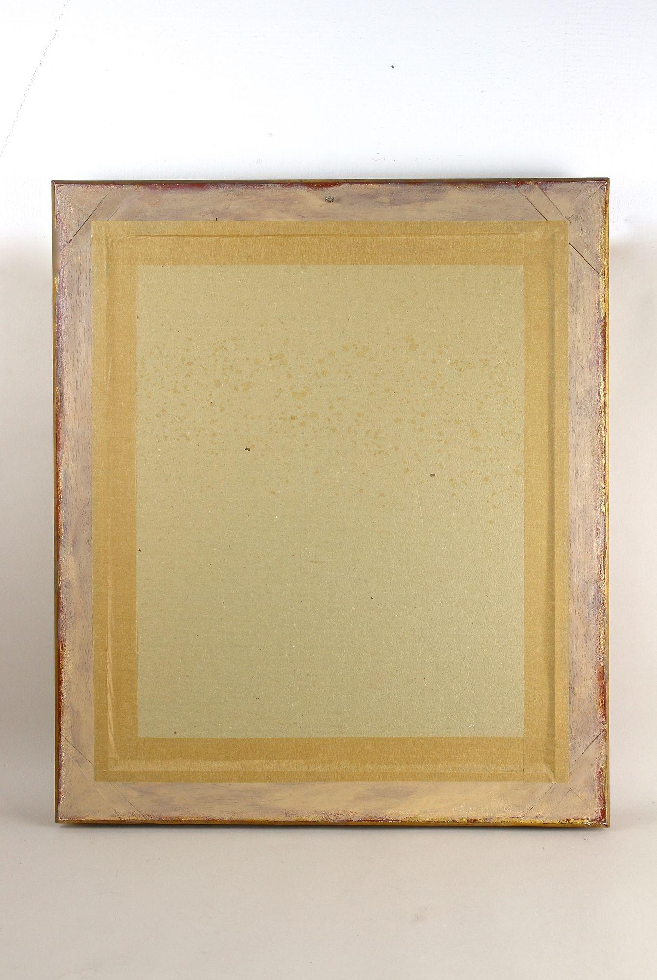 Miroir Biedermeier doré du 19e siècle, sculpté à la main, Autriche vers 1850 en vente 13