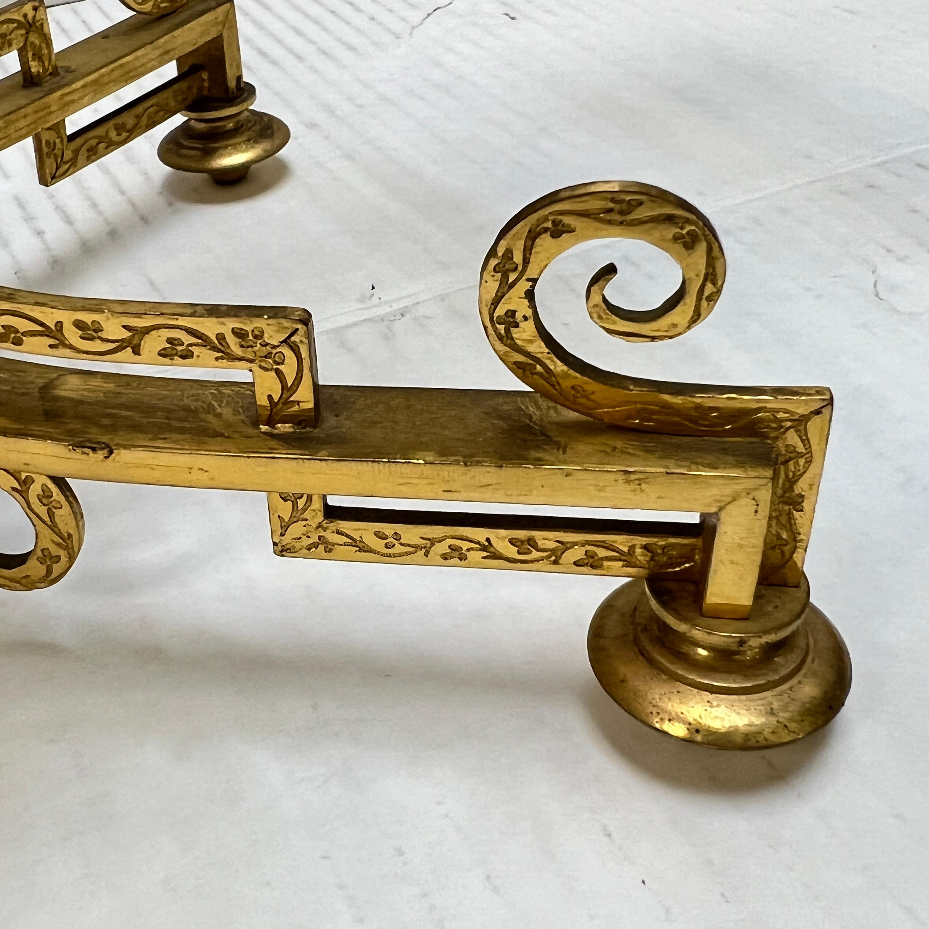 19th Century Gilt Bronze and Crystal Glass Centerpiece Attributed to Baccarat 11