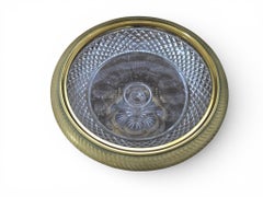 19th Century Gilt Bronze and Cut Crystal Centerpiece Bowl