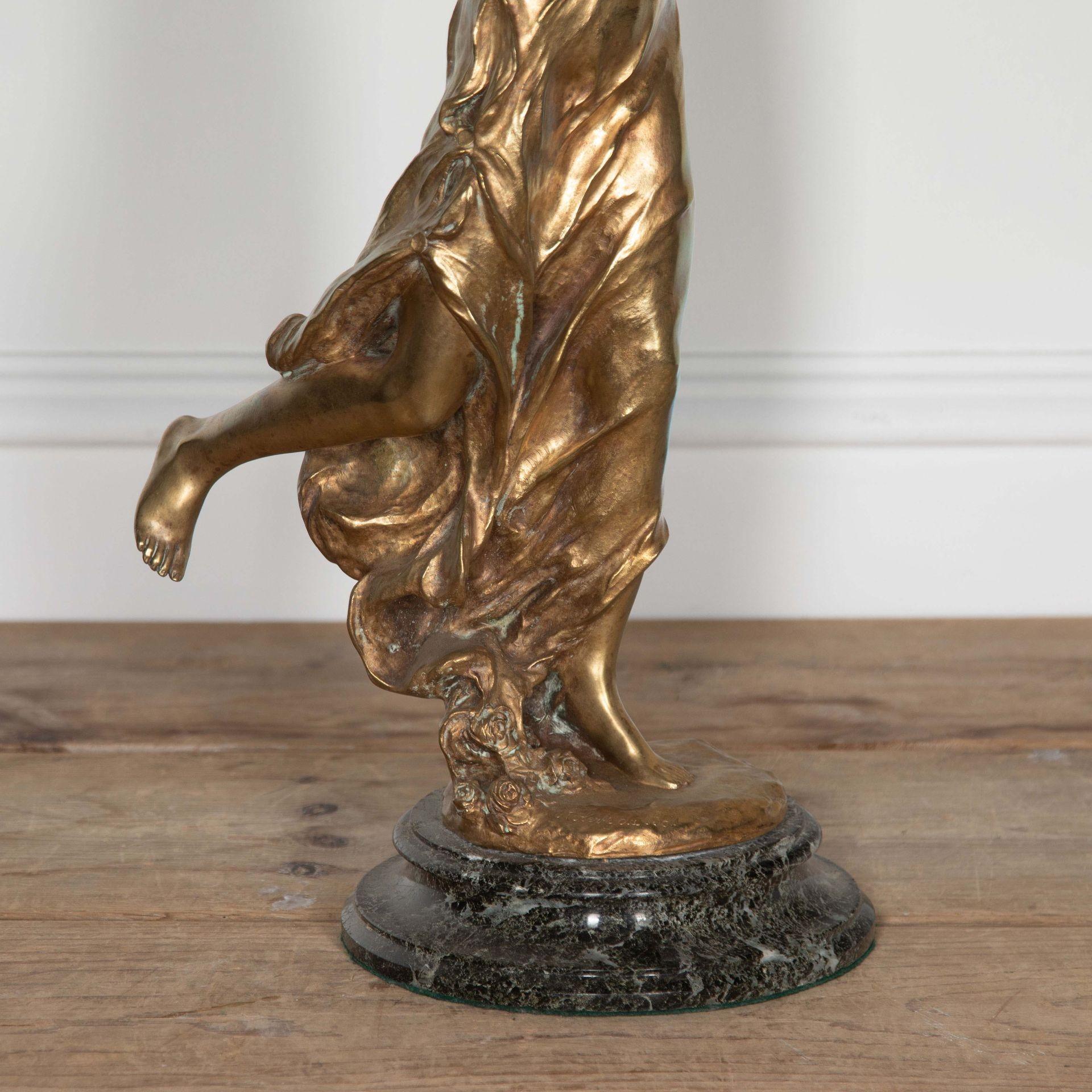 Figura femminile in bronzo dorato del XIX secolo In condizioni ottime in vendita a Gloucestershire, GB