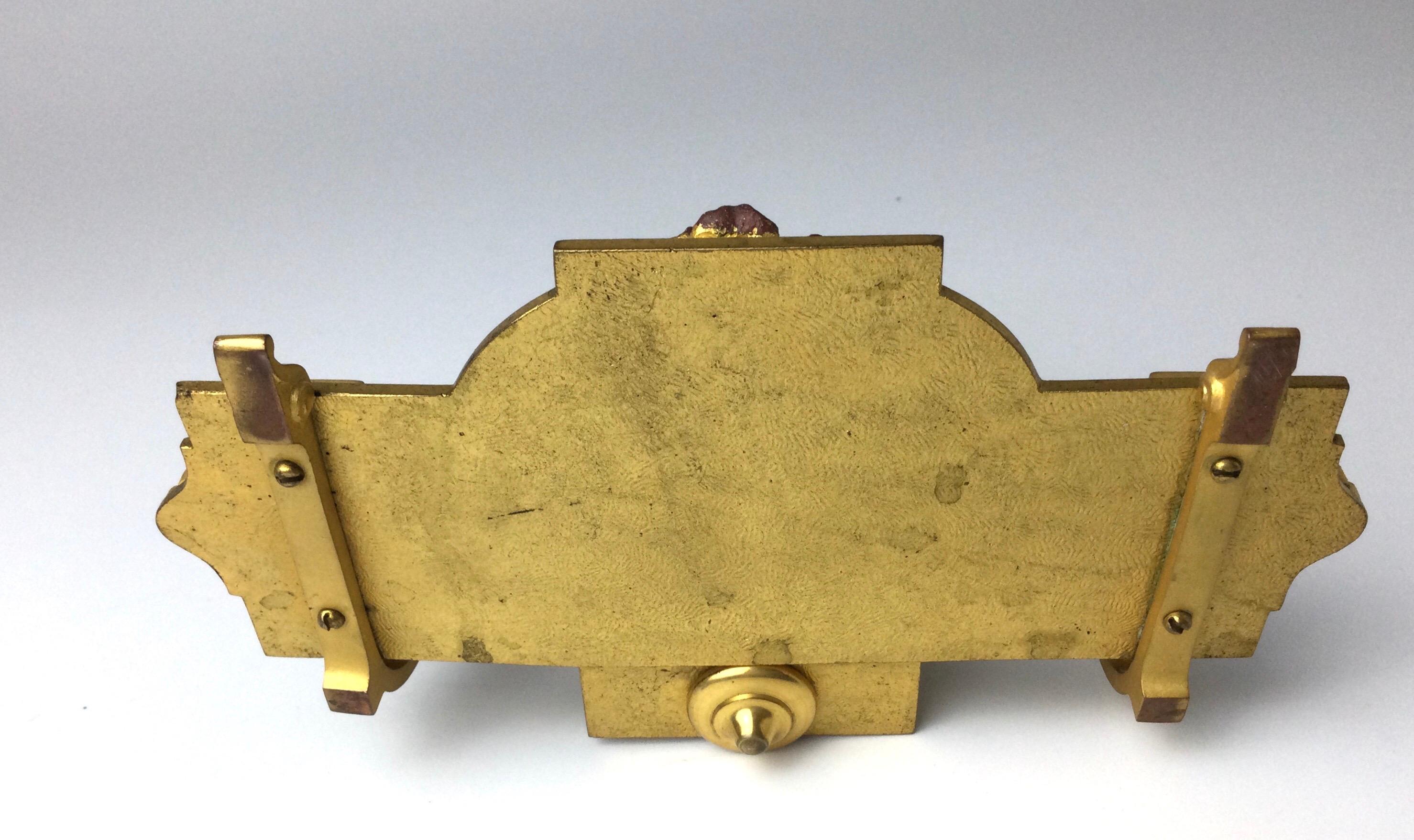 19th Century Gilt Bronze French Inkwell For Sale 6