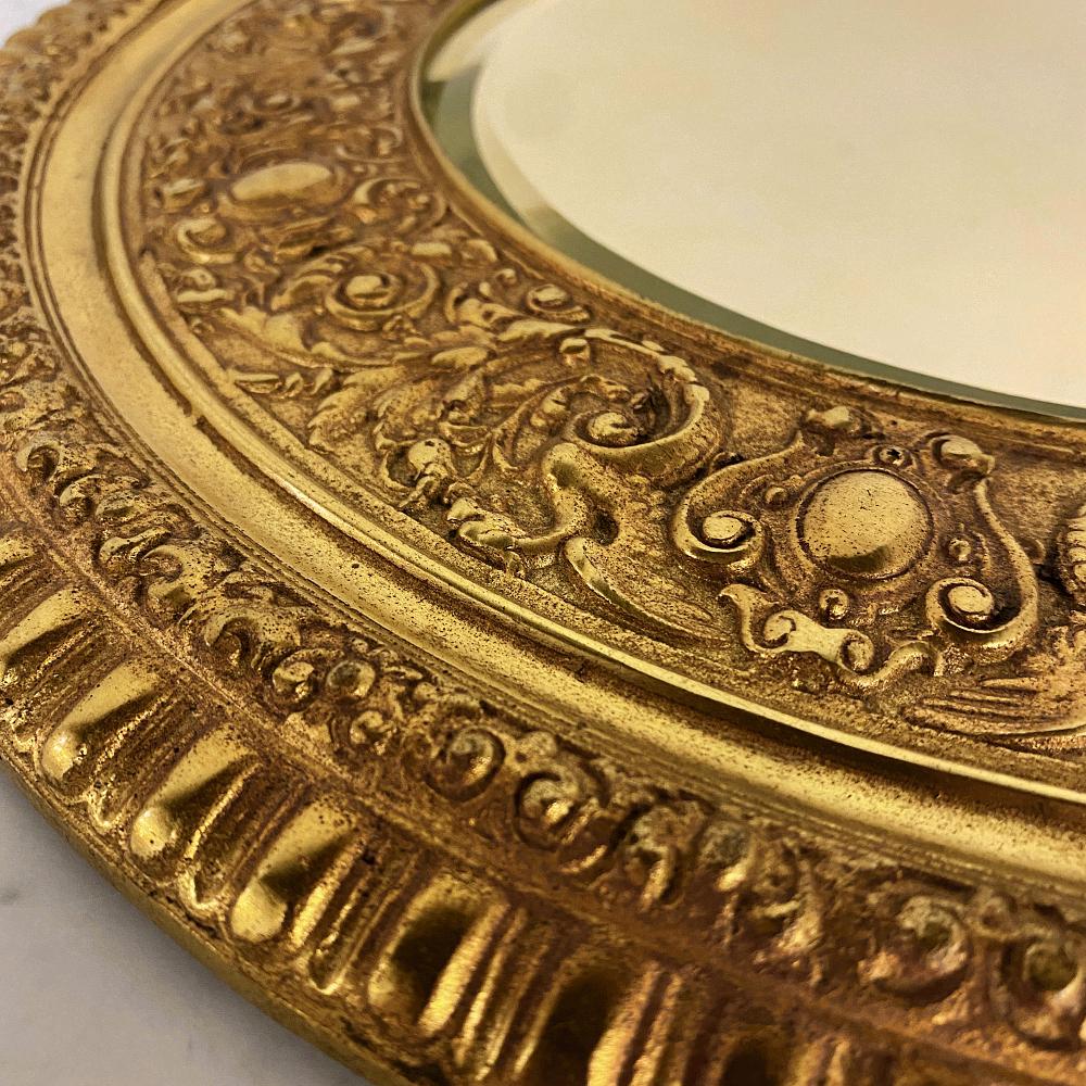 Mid-19th Century 19th Century Gilt Bronze Mirrored Plateau For Sale