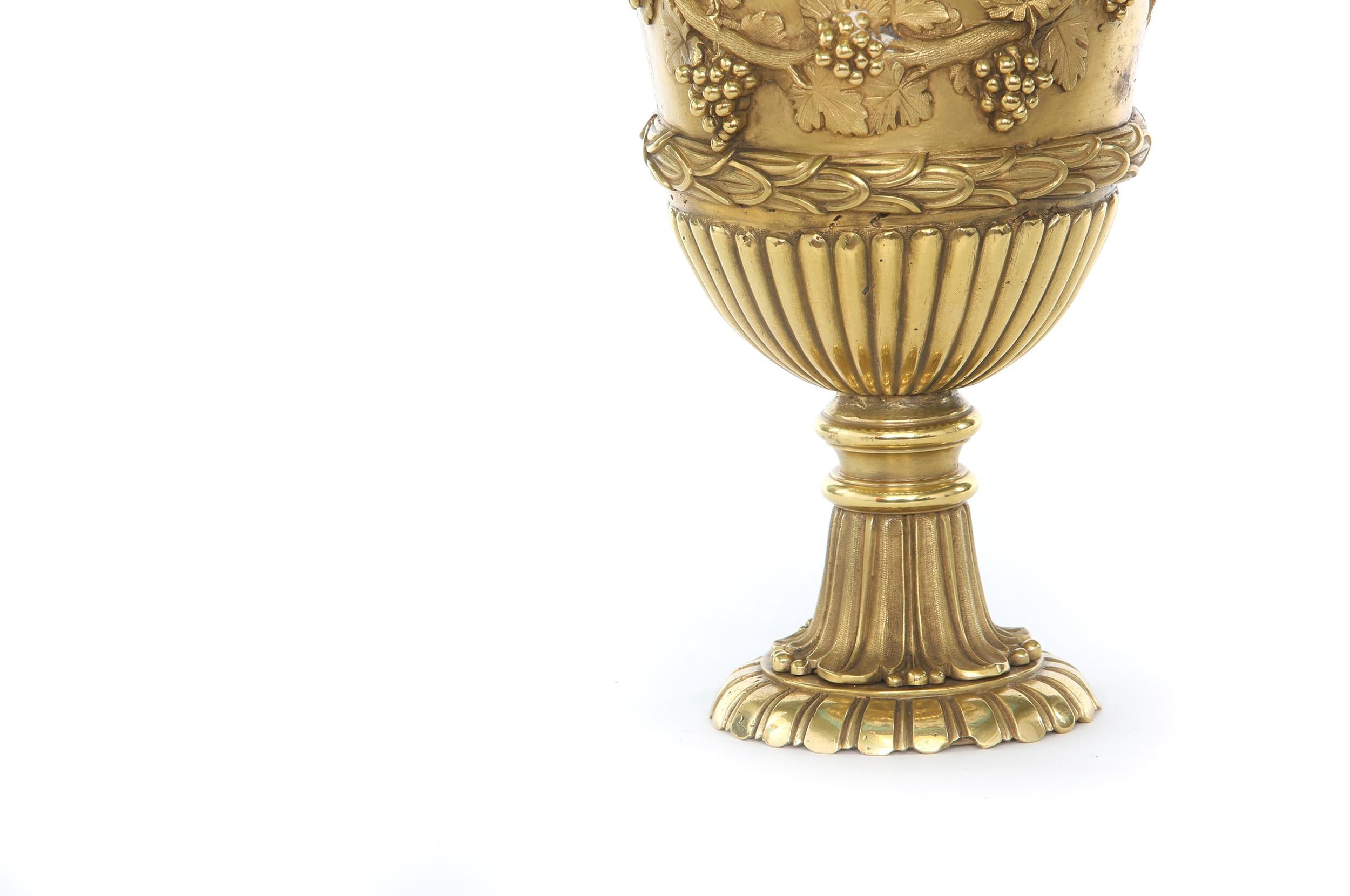 19th Century Gilt Bronze Ormolu Amphora / Ewer For Sale 1