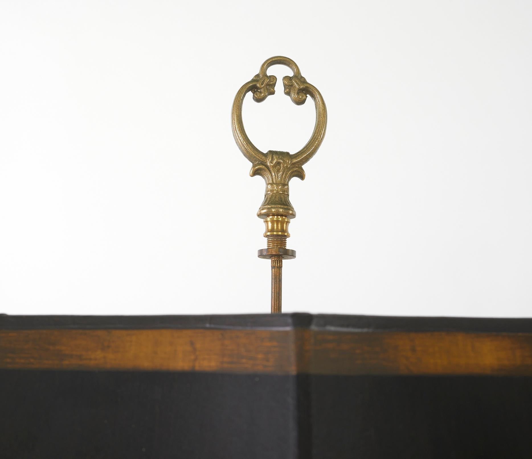 19th Century Gilt Bronze Pair Table Lamp 3