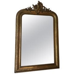 Antique 19th Century Gilt Louis Phillipe Mirror