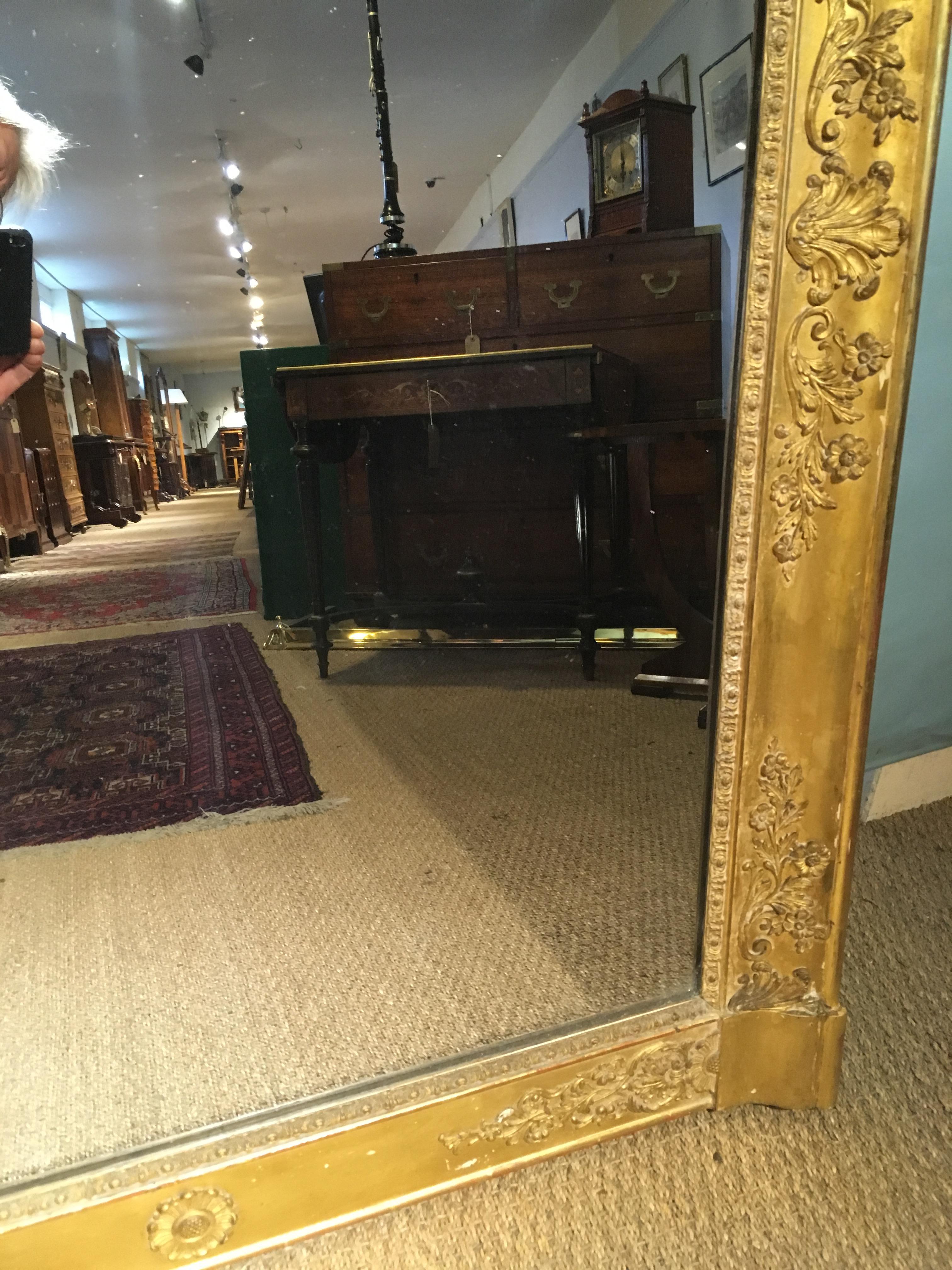 Mid-19th Century 19th Century Gilt Mirror