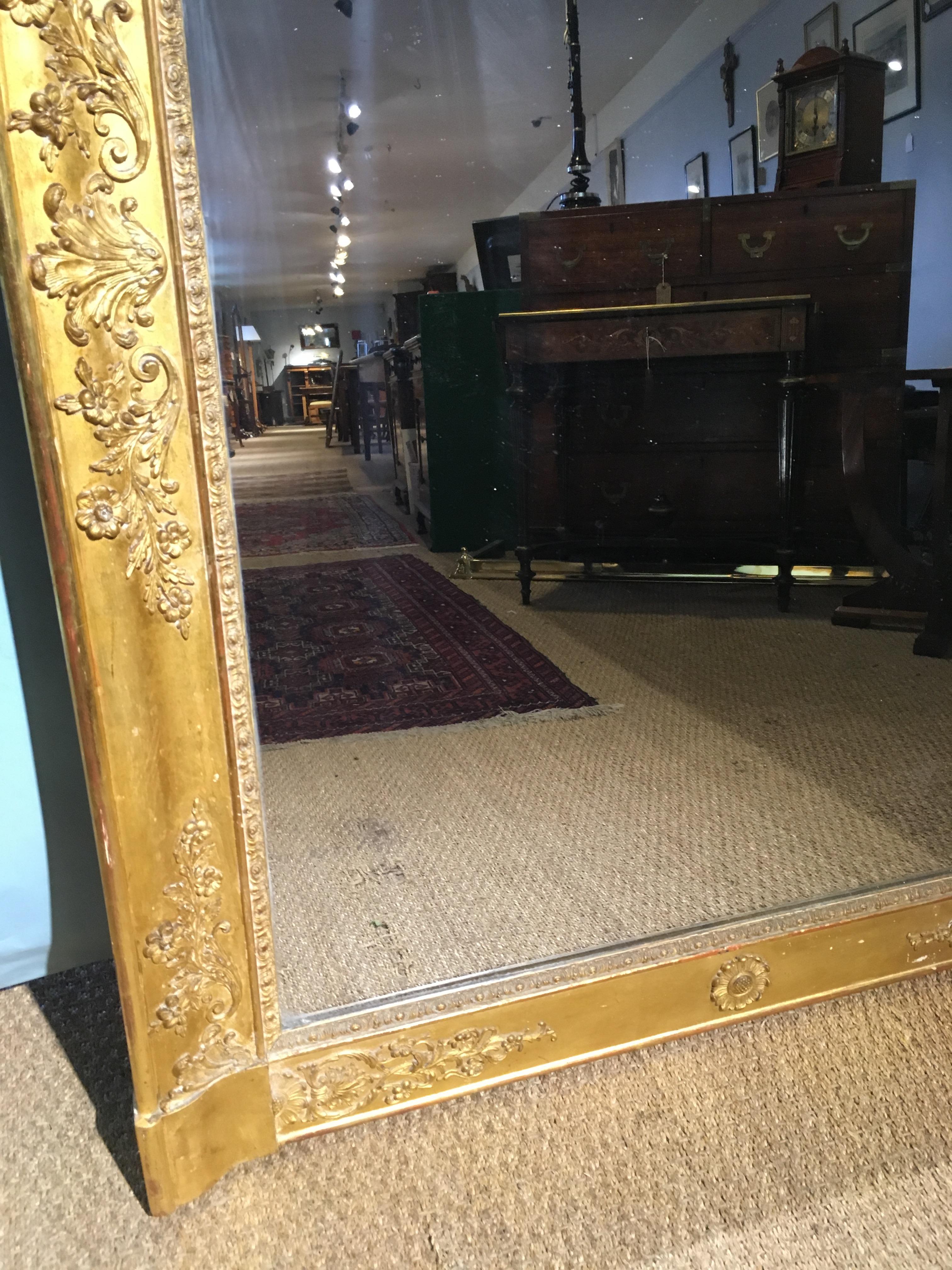 19th Century Gilt Mirror 2