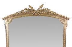 19th Century Gilt Overmantle Mirror