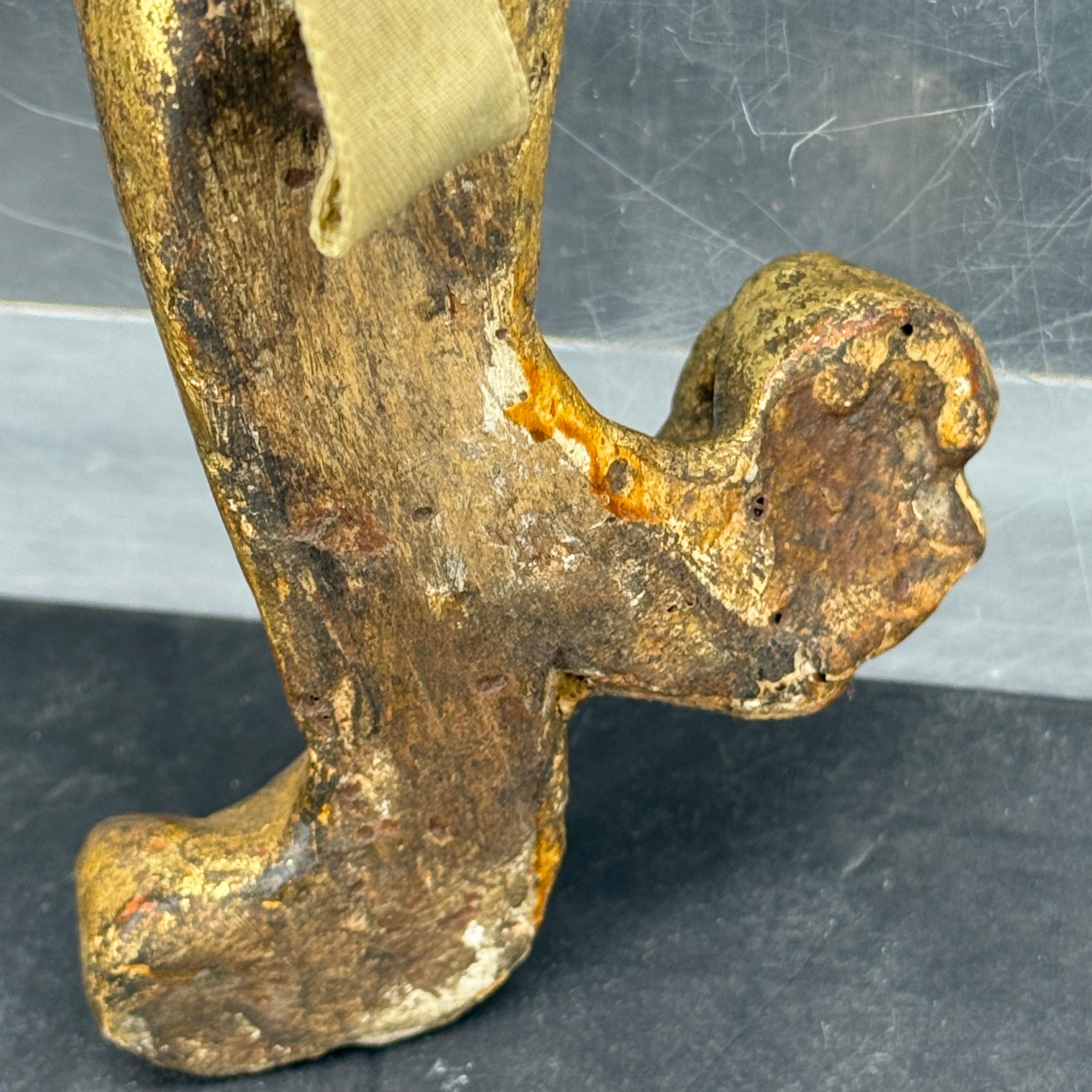 Sculpture architecturale du XIXe siècle en fragments de Wood doré, France en vente 5
