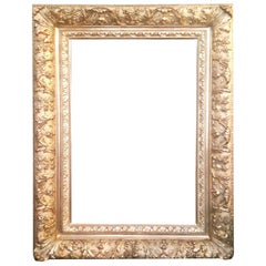 19th Century Giltwood and Gesso Frame