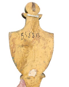 19th Century Giltwood and Painted Candle Sconces