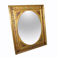 19th Century Giltwood Italian Neoclassical Wall Mirror