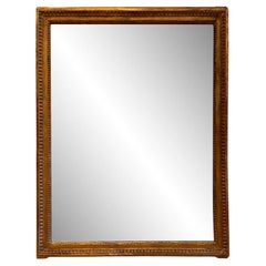 Miroir en bois doré du 19e siècle