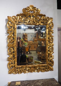 19th Century Giltwood Mirror from Florence, Italy