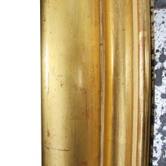 19th Century Giltwood Mirror with Distressed Glass