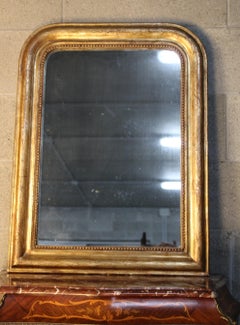19th century Louis Philippe Giltwood Wall Mirror