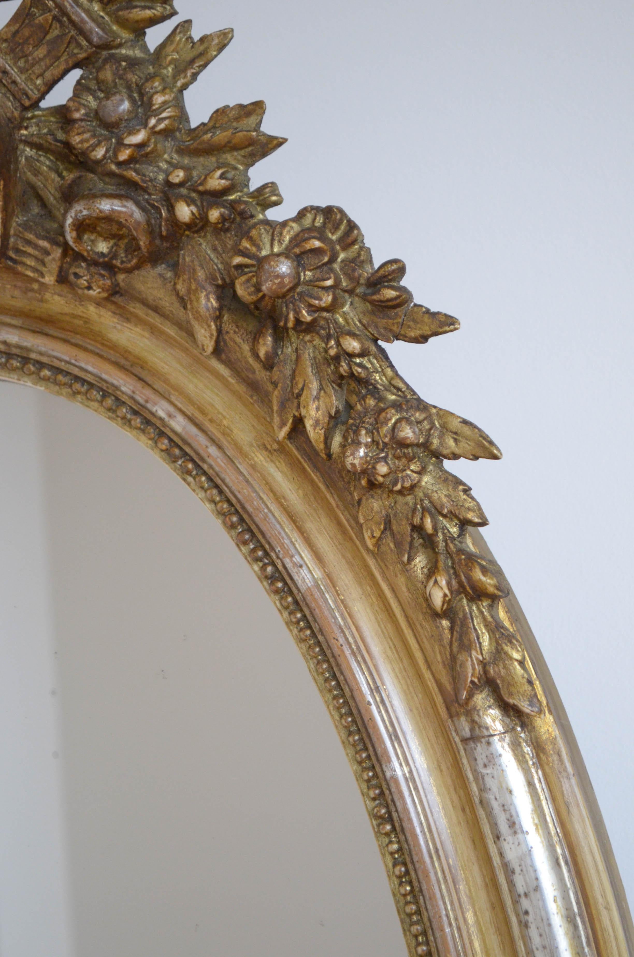 19th Century Giltwood Wall Mirror 1
