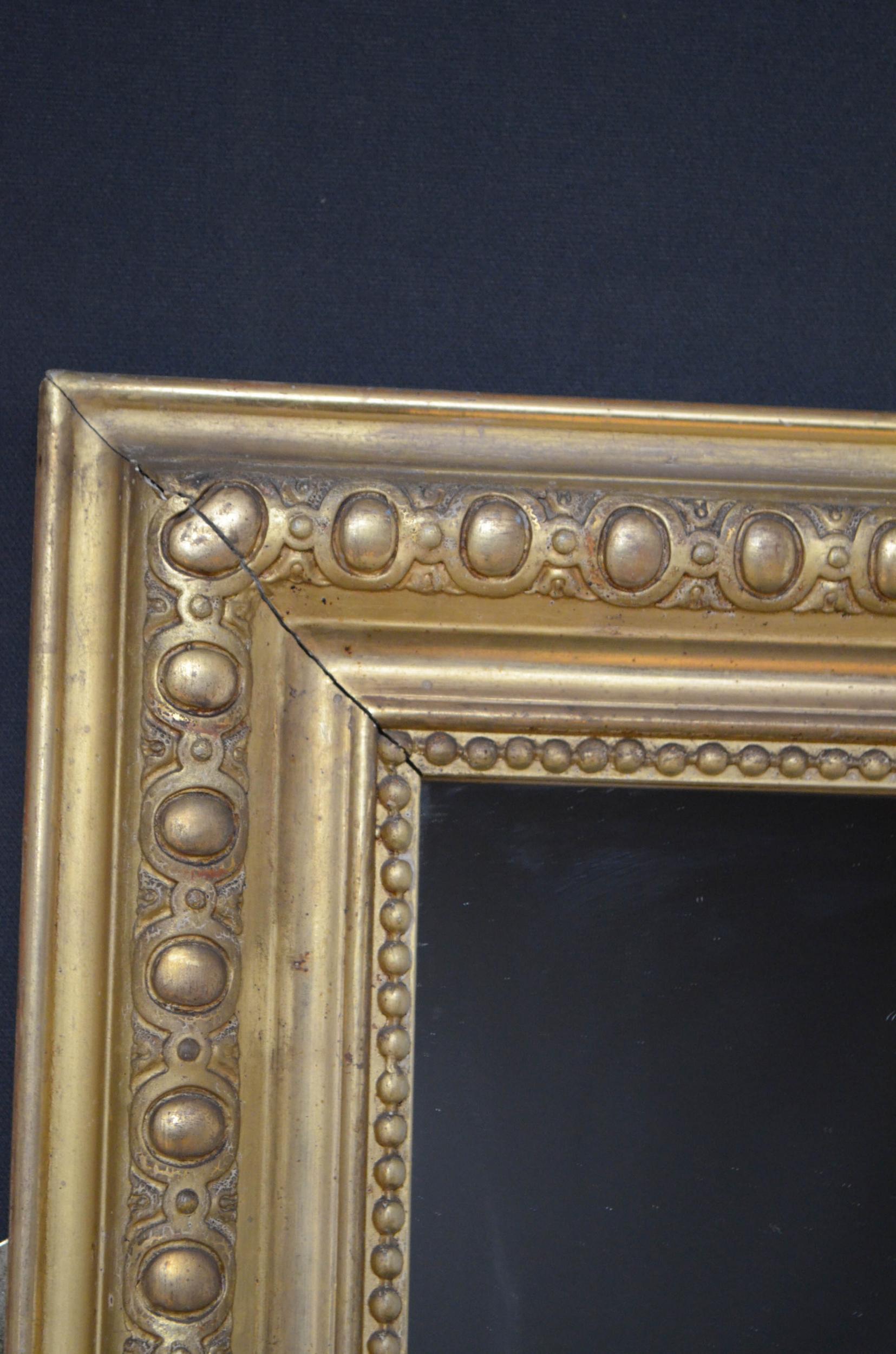 19th Century Giltwood Wall Mirror For Sale 2