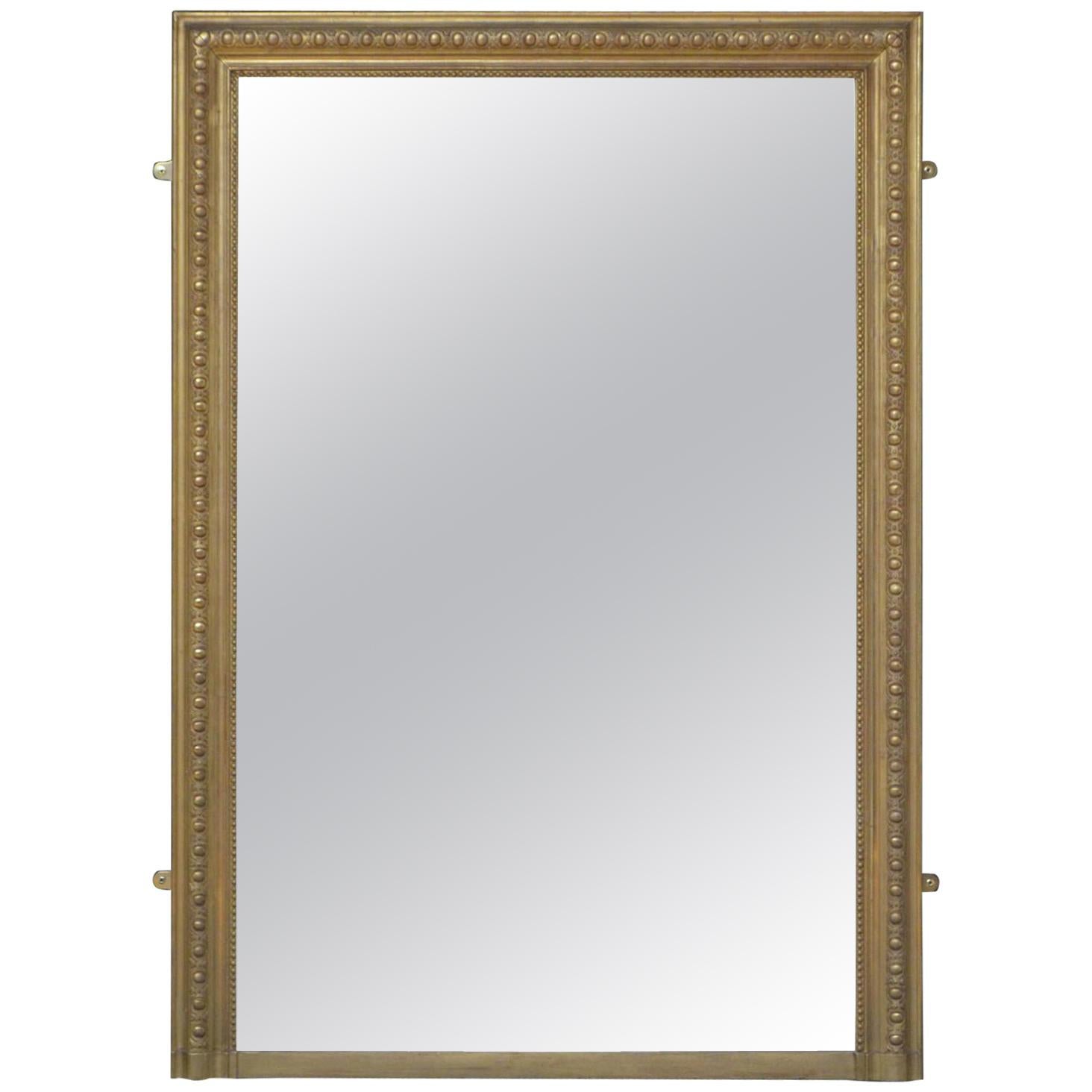 19th Century Giltwood Wall Mirror For Sale