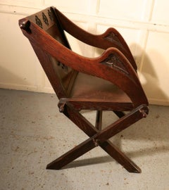 19th Century Glastonbury Oak Chair