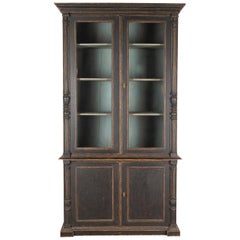 19th Century Glaze Bookcase